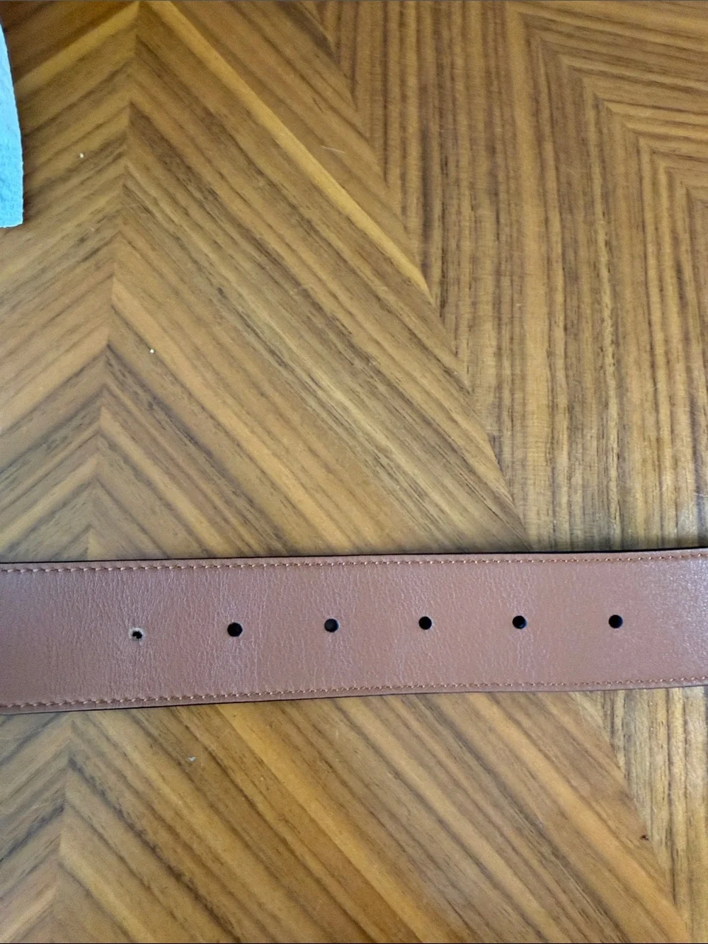 Designer-Inspired Tan Women's Leather marmot Belt with Crystal Double-G Buckle